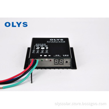 OLYS factory direct, dual time solar charge controller, solar street light controller